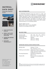 Material Data Sheet Granum-Basalt
