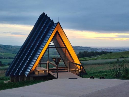 Chapel in the vineyards